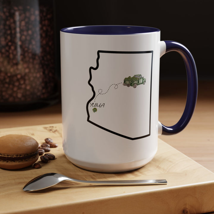 Yuma Lettuce Truck - Accent Coffee Mug (11, 15oz)
