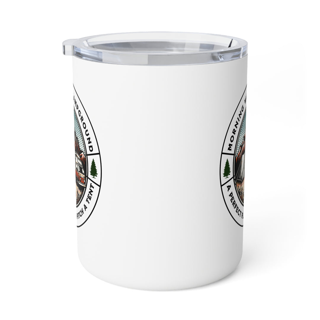 Morning Wood Campground - Insulated Coffee Mug, 10oz