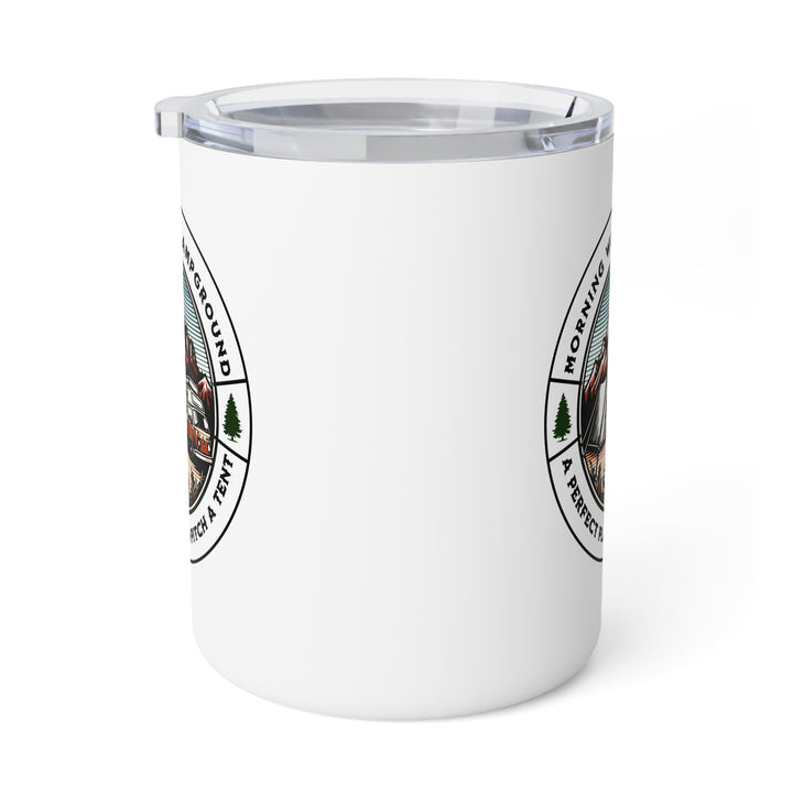 Morning Wood Campground - Insulated Coffee Mug, 10oz