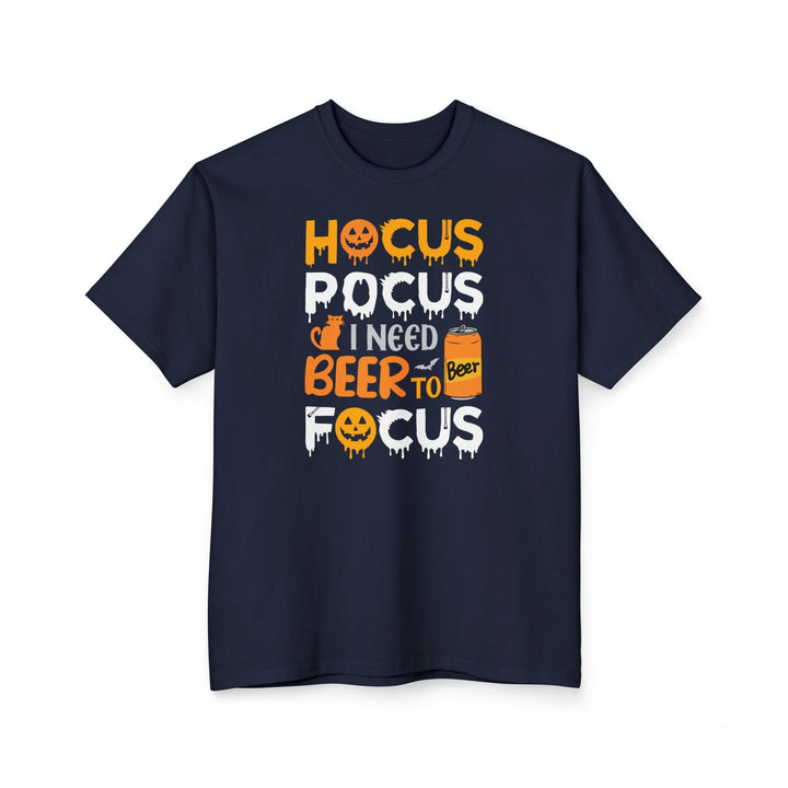 Hocus Pocus I Need A Beer To Focus - Unisex Ultra Cotton® Tall T-Shirt