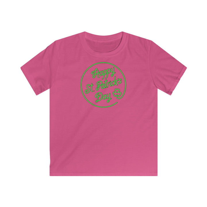 Neon Sign - Kids Softstyle Tee