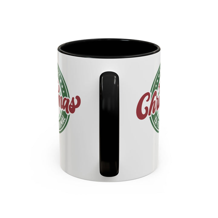 Merry Christmas Ya Filthy Animal - Accent Coffee Mug (11, 15oz)
