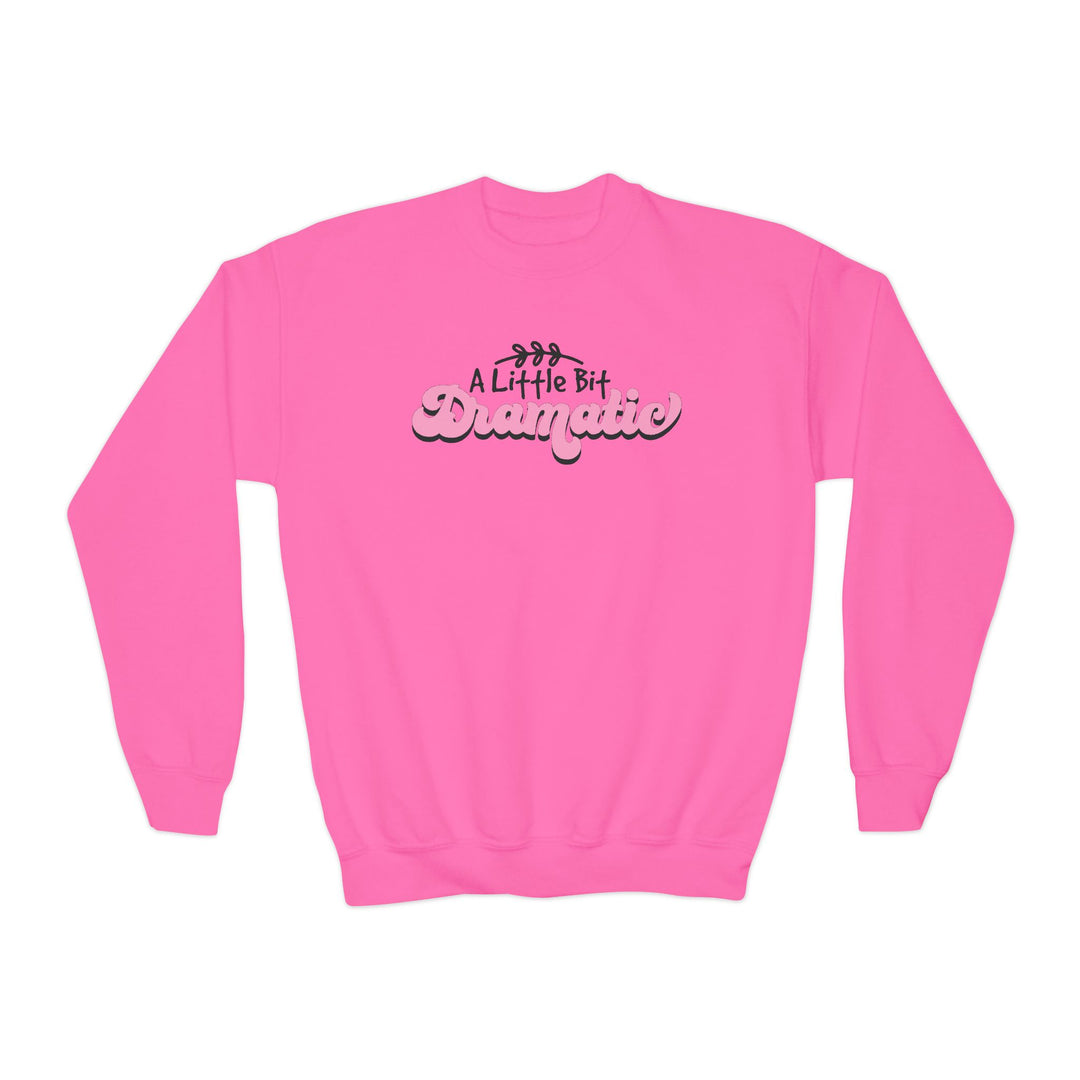 Little Bit Dramatic - Youth Crewneck Sweatshirt
