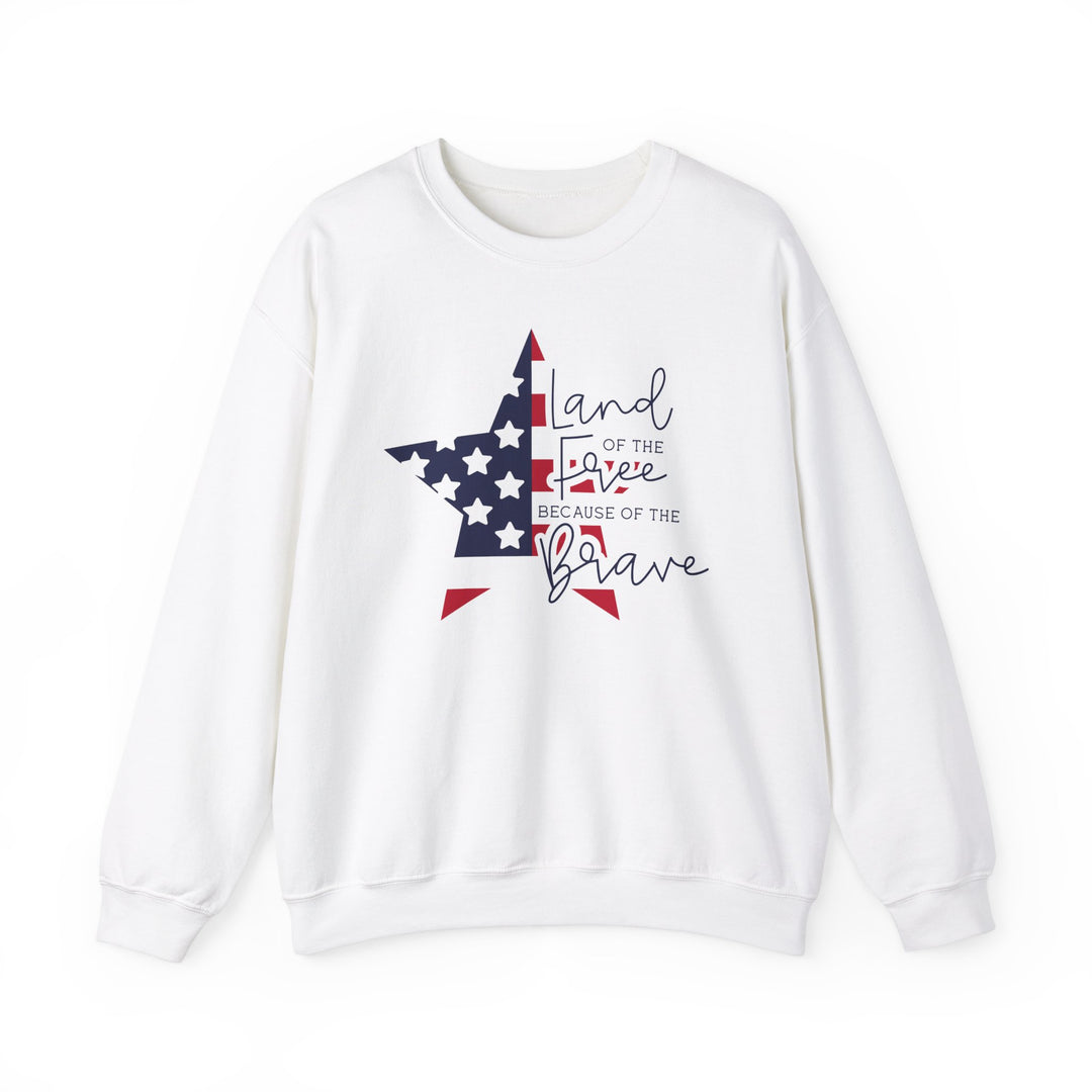 Land Of The Free - Unisex Heavy Blend™ Crewneck Sweatshirt