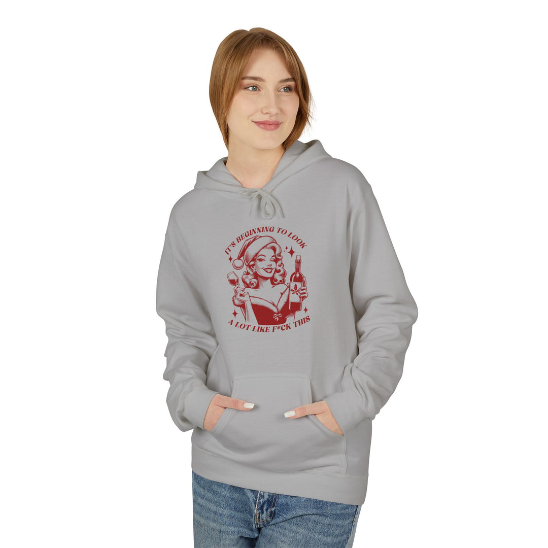 It's Beginning To Look Like - Unisex Midweight Softstyle Fleece Hoodie