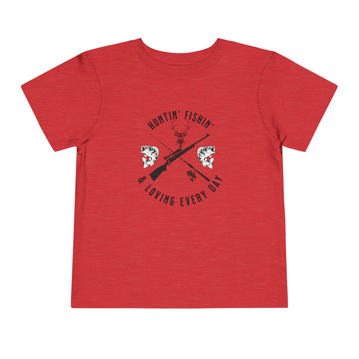 Huntin' Fishin' - Toddler Short Sleeve Tee