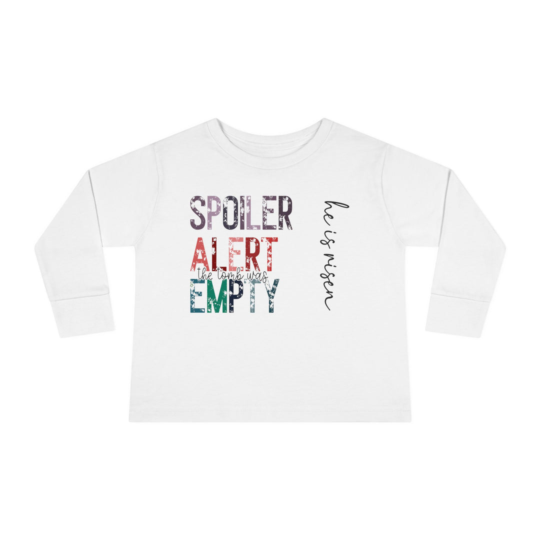 Spoiler Alert - Toddler Long Sleeve Tee