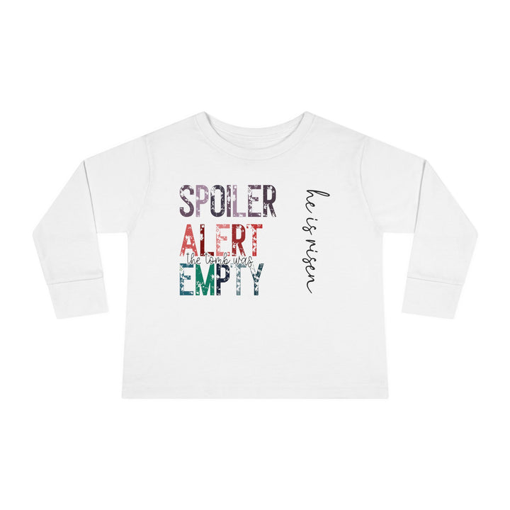 Spoiler Alert - Toddler Long Sleeve Tee