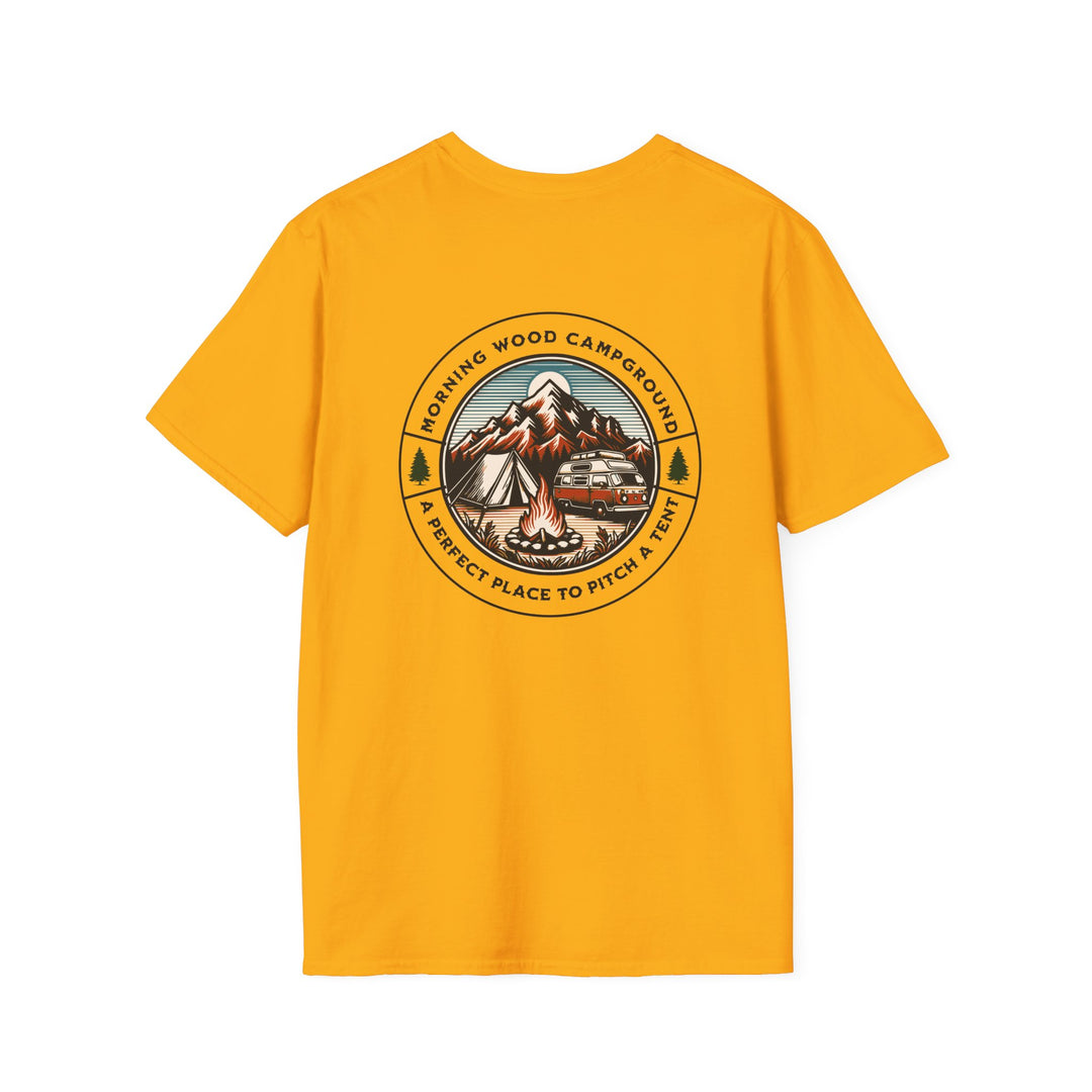 Morning Wood Campground - Unisex Softstyle T-Shirt