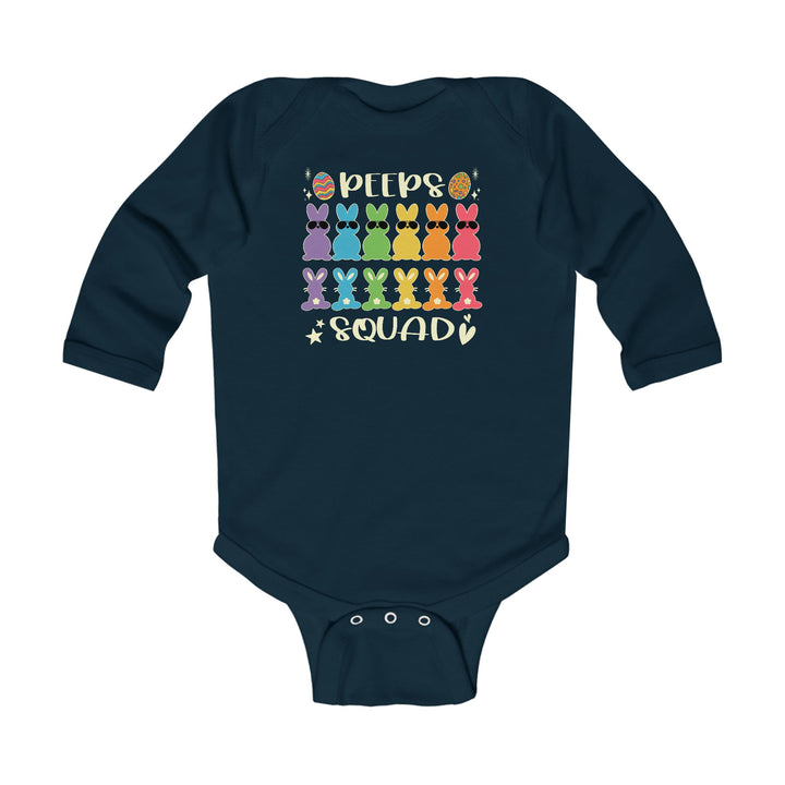 Peep Squad - Infant Long Sleeve Bodysuit