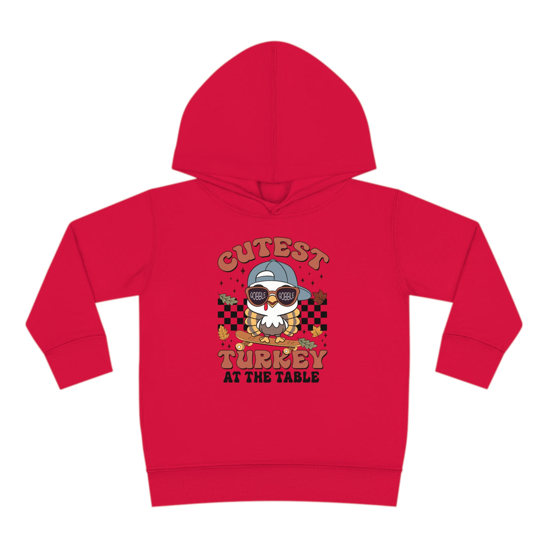 Cutest Turkey Boys - Toddler Pullover Fleece Hoodie