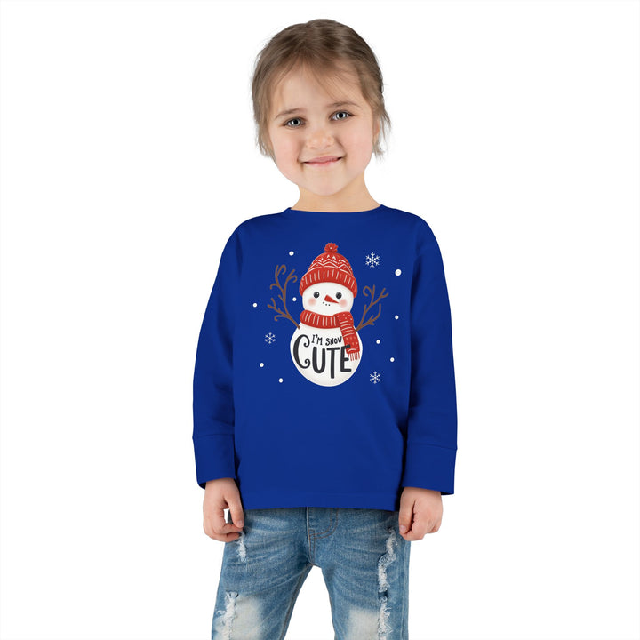 Snow Cute - Toddler Long Sleeve Tee