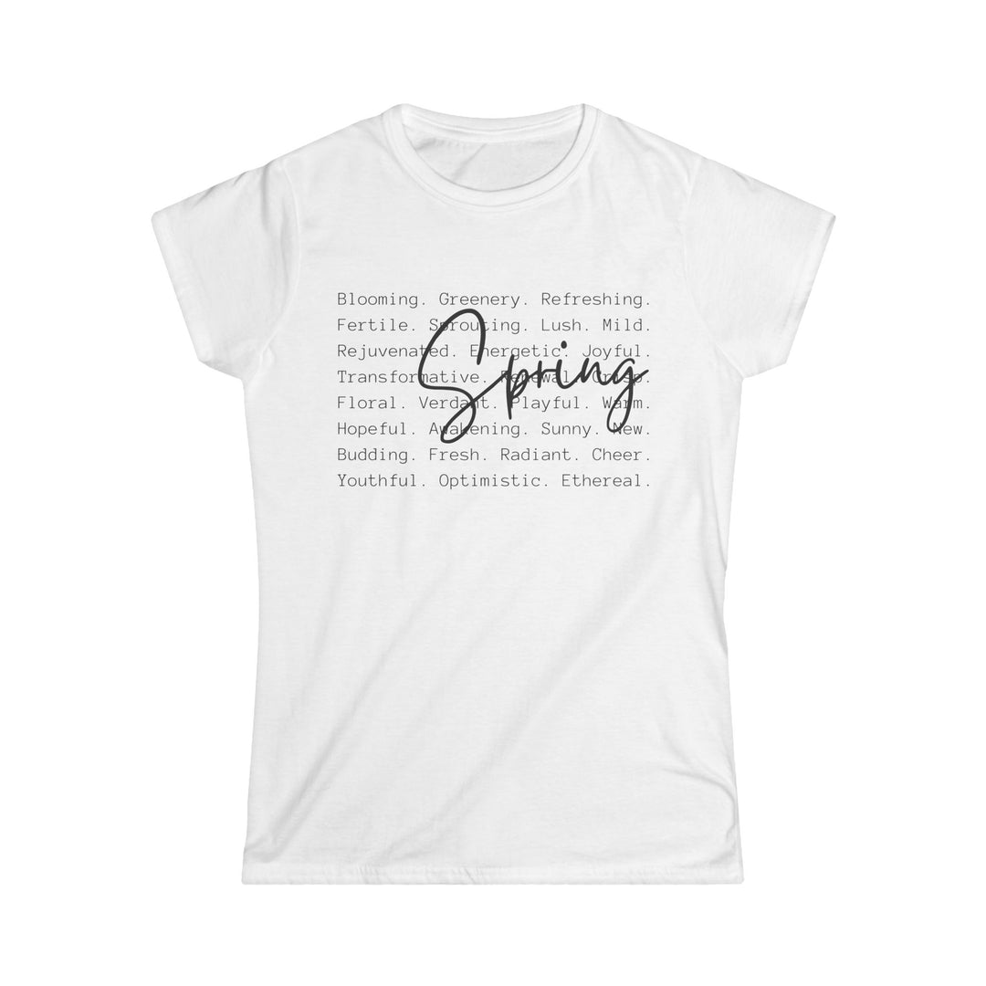 Spring - Women's Softstyle Tee