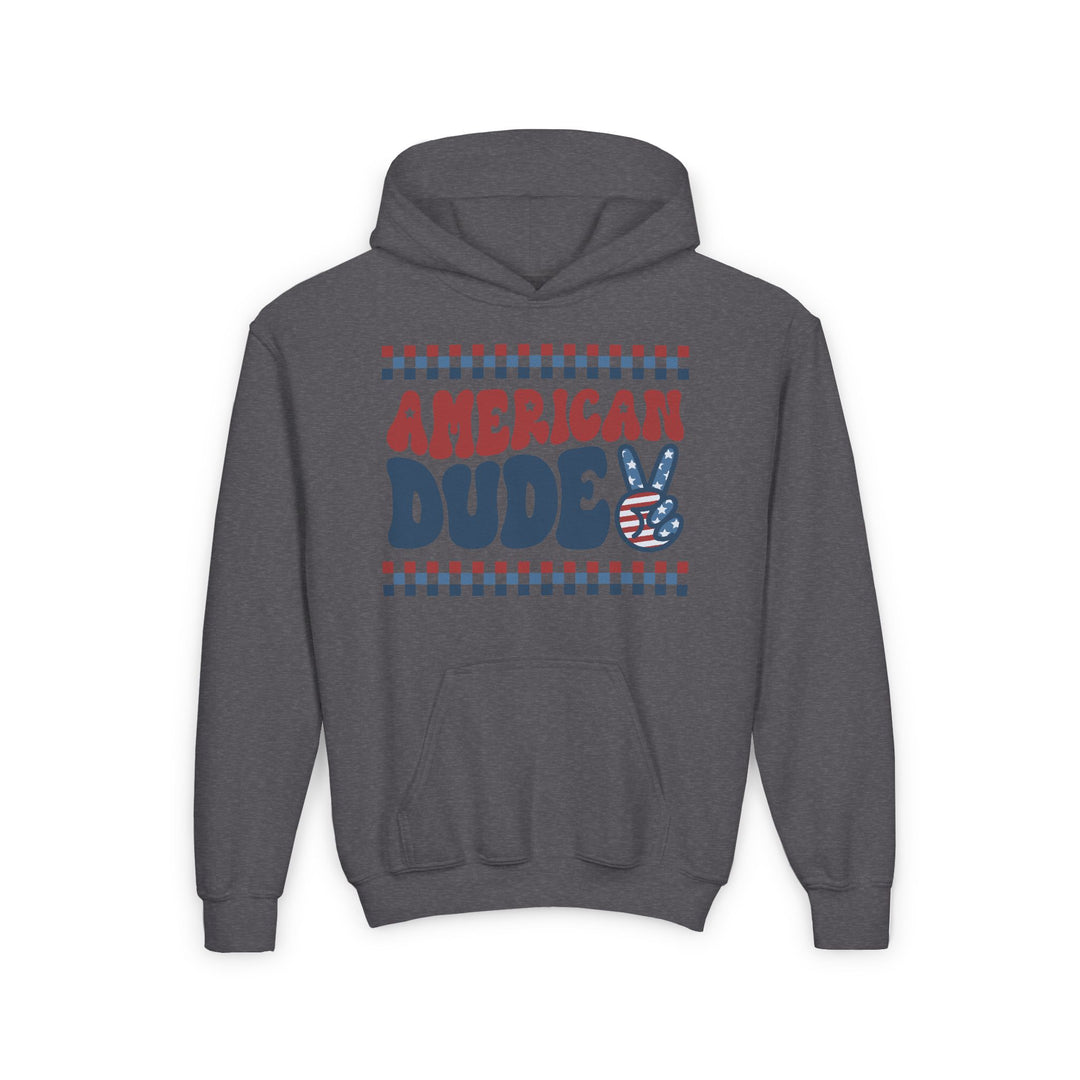 American Dude - Youth Heavy Blend Hooded Sweatshirt
