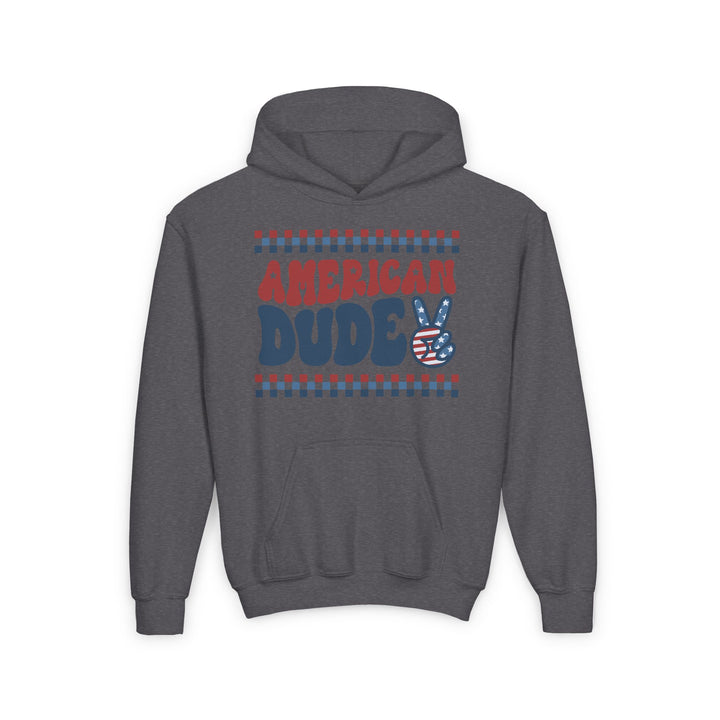 American Dude - Youth Heavy Blend Hooded Sweatshirt