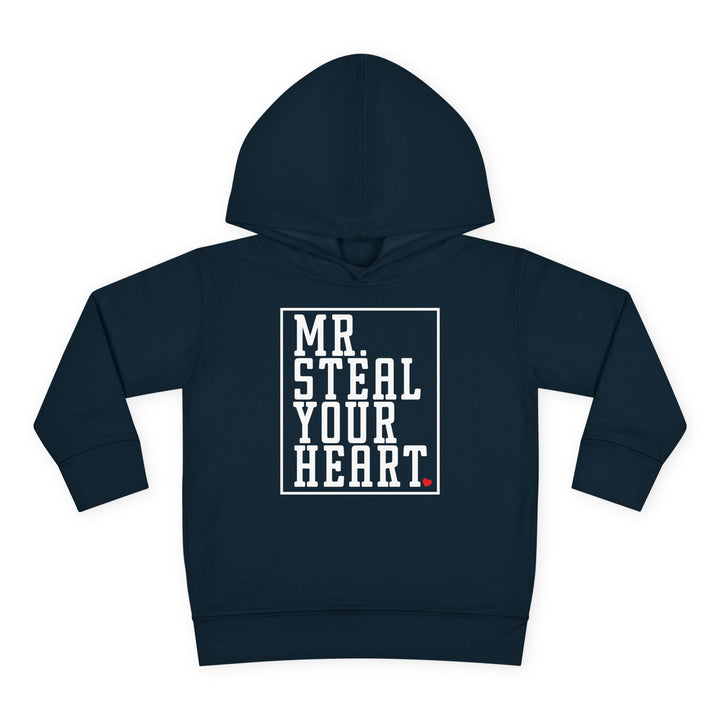 Mr. Steal Your Heart - Toddler Pullover Fleece Hoodie
