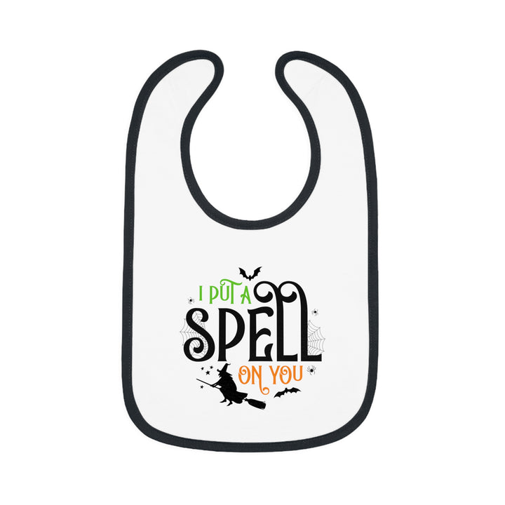 I Put A Spell On You - Baby Contrast Trim Jersey Bib