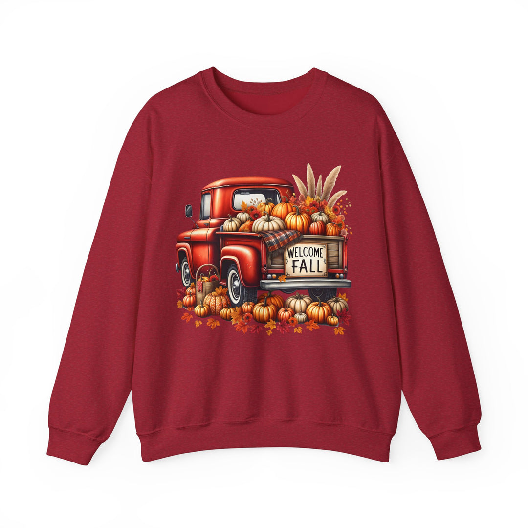 Welcome Fall - Unisex Heavy Blend™ Crewneck Sweatshirt