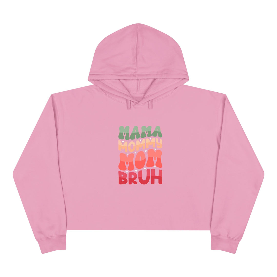 Mama Bruh - Crop Hoodie