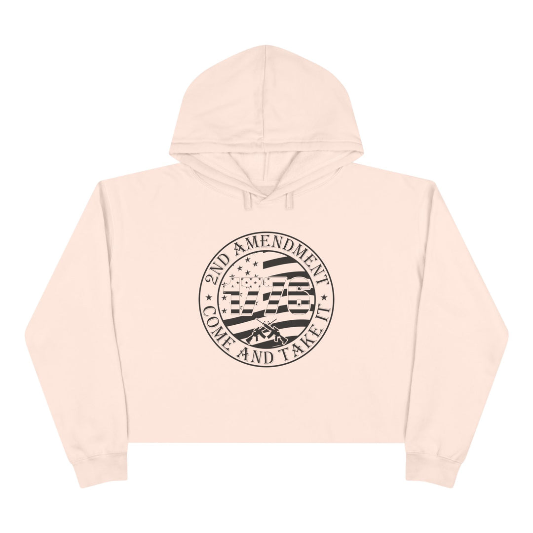 Come And Take It - Crop Hoodie
