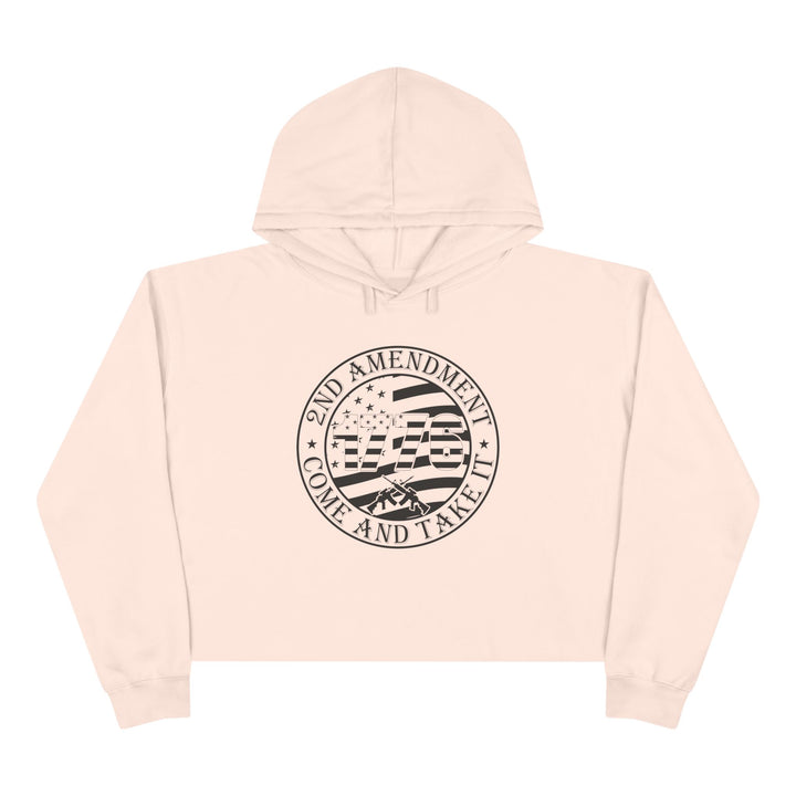 Come And Take It - Crop Hoodie