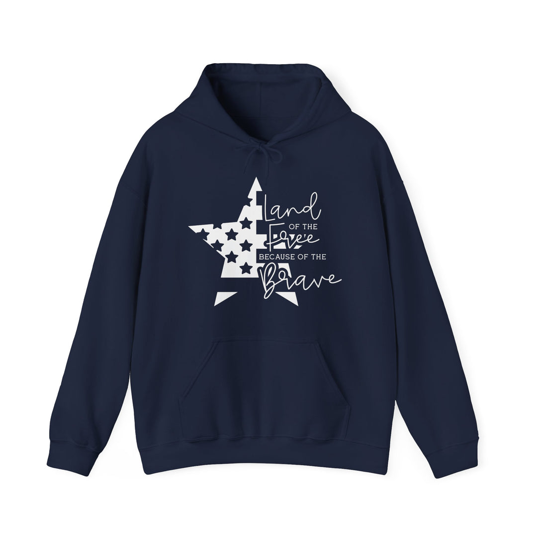 Land Of The Free - Unisex Heavy Blend™ Hooded Sweatshirt