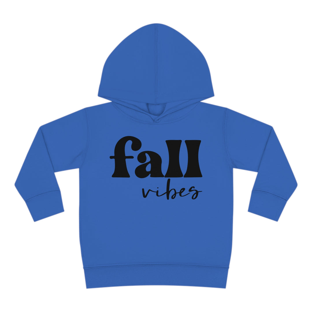Fall Vibes - Toddler Pullover Fleece Hoodie