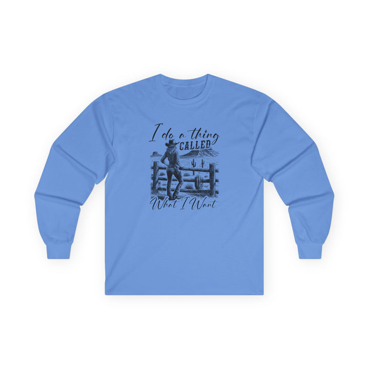 I Do A Thing Called - Unisex Ultra Cotton Long Sleeve Tee