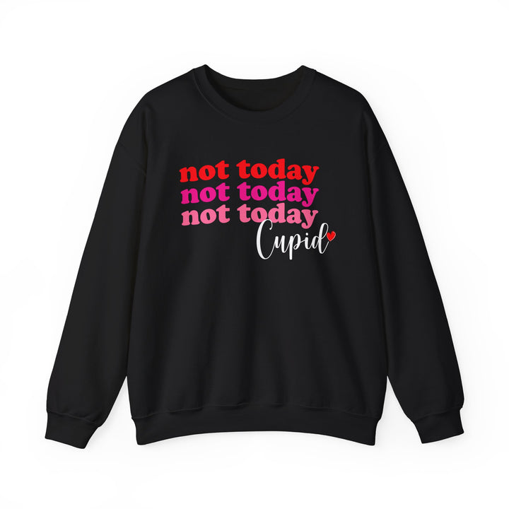 Not Today Cupid - Unisex Heavy Blend™ Crewneck Sweatshirt