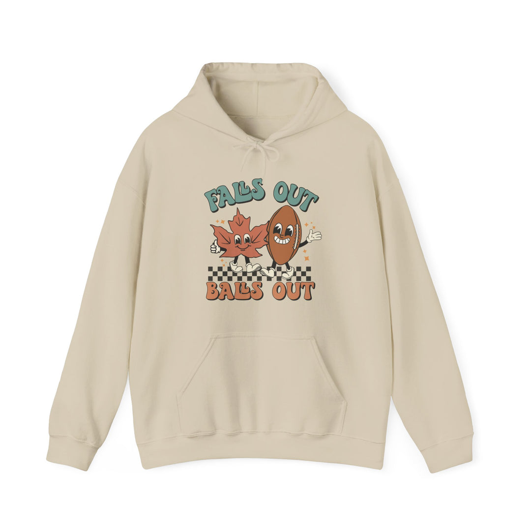 Falls Out Balls Out - Unisex Heavy Blend™ Hooded Sweatshirt