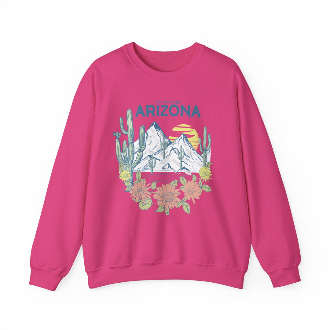 Feel The Sunset Arizona - Unisex Heavy Blend™ Crewneck Sweatshirt