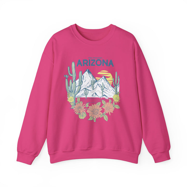 Feel The Sunset Arizona - Unisex Heavy Blend™ Crewneck Sweatshirt