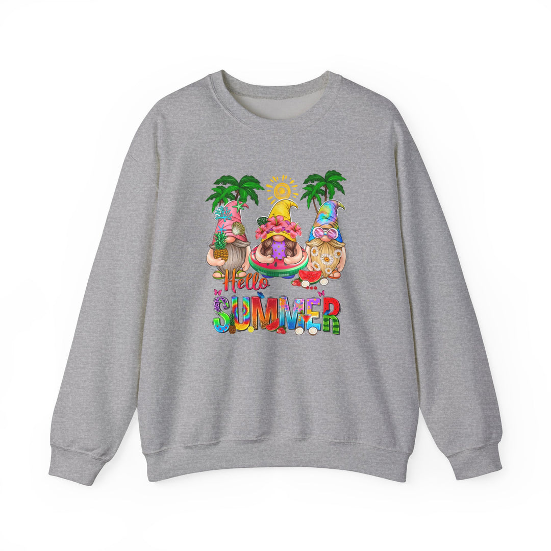 Summer Gnomes - Unisex Heavy Blend™ Crewneck Sweatshirt