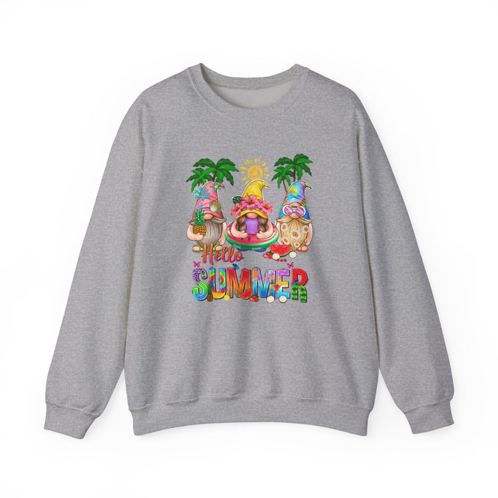 Summer Gnomes - Unisex Heavy Blend™ Crewneck Sweatshirt