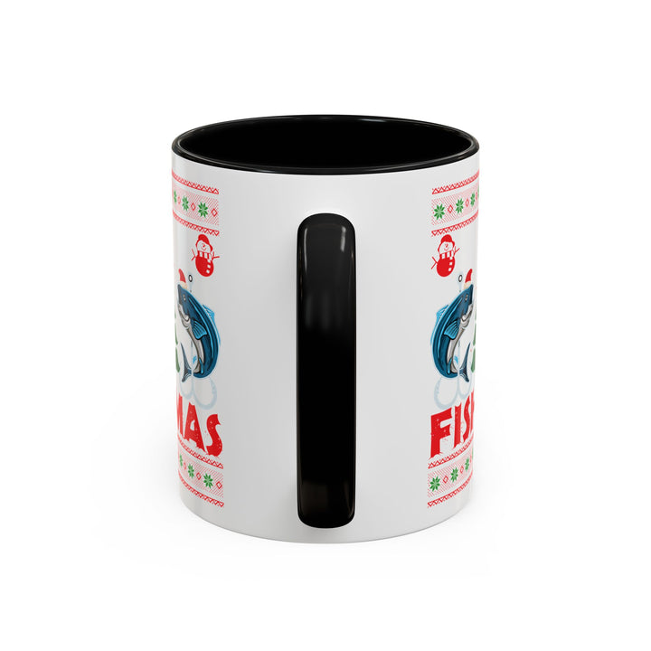 Merry Fishmas - Accent Coffee Mug (11, 15oz)