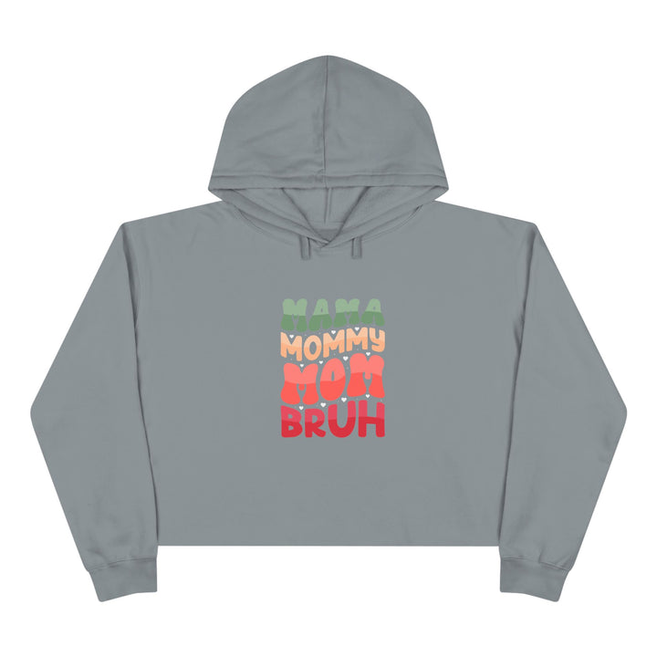 Mama Bruh - Crop Hoodie