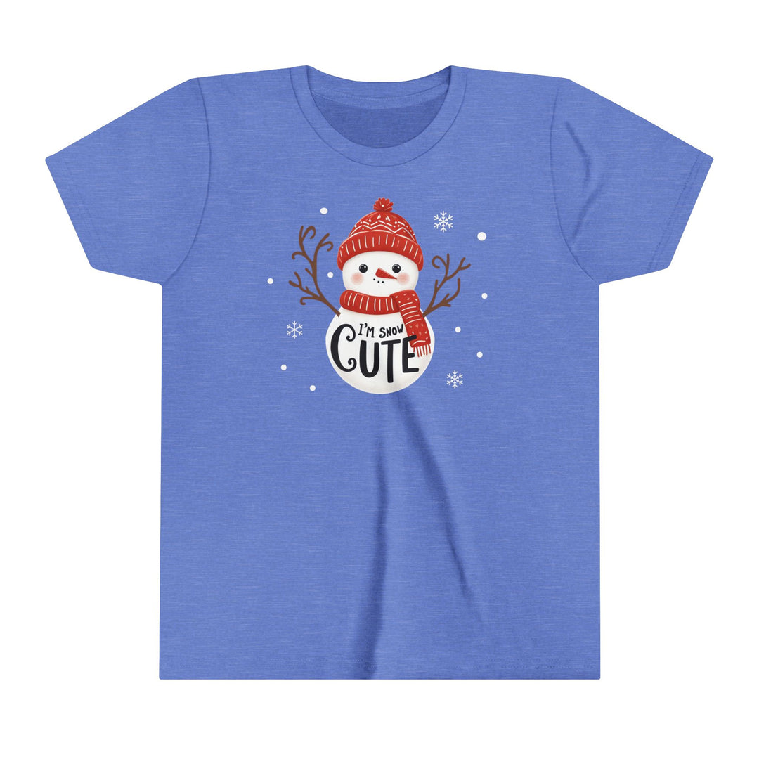 Snow Cute - Youth Short Sleeve Tee