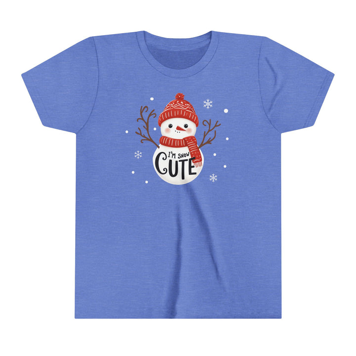 Snow Cute - Youth Short Sleeve Tee
