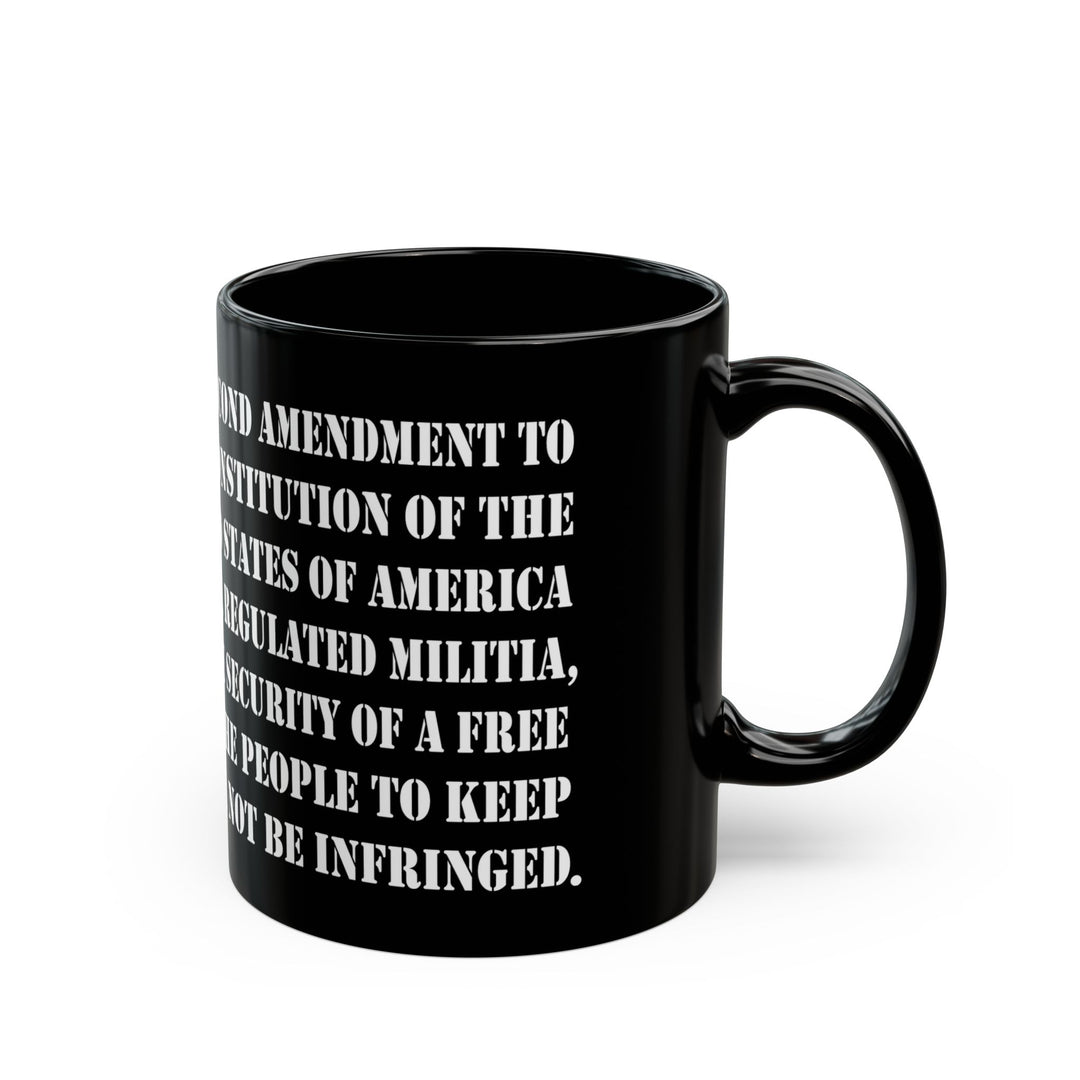 2nd Amendment - Black Mug (11oz, 15oz)