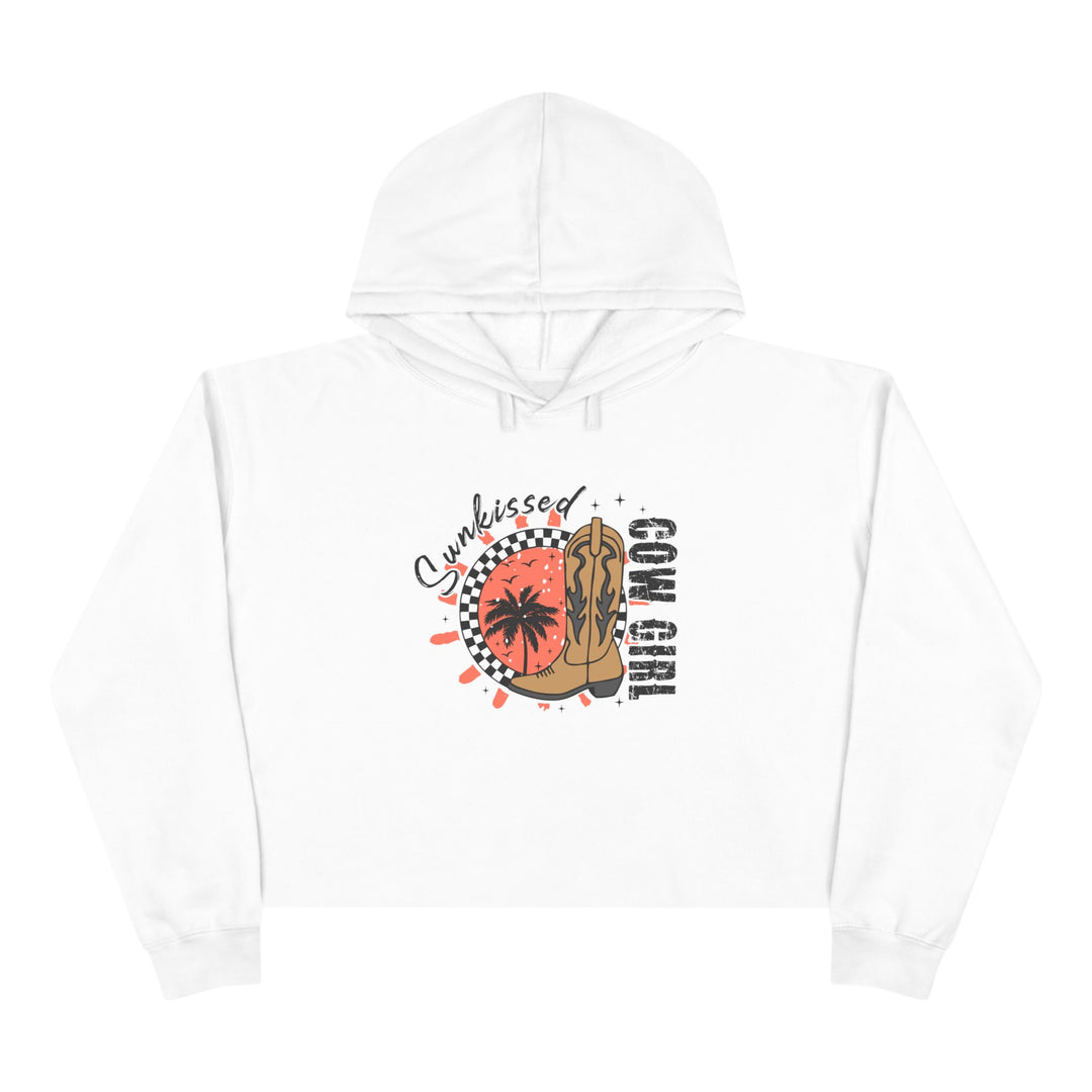 Sunkissed Cowgirl - Crop Hoodie