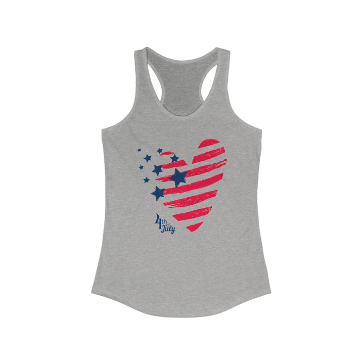 American Heart - Women's Ideal Racerback Tank