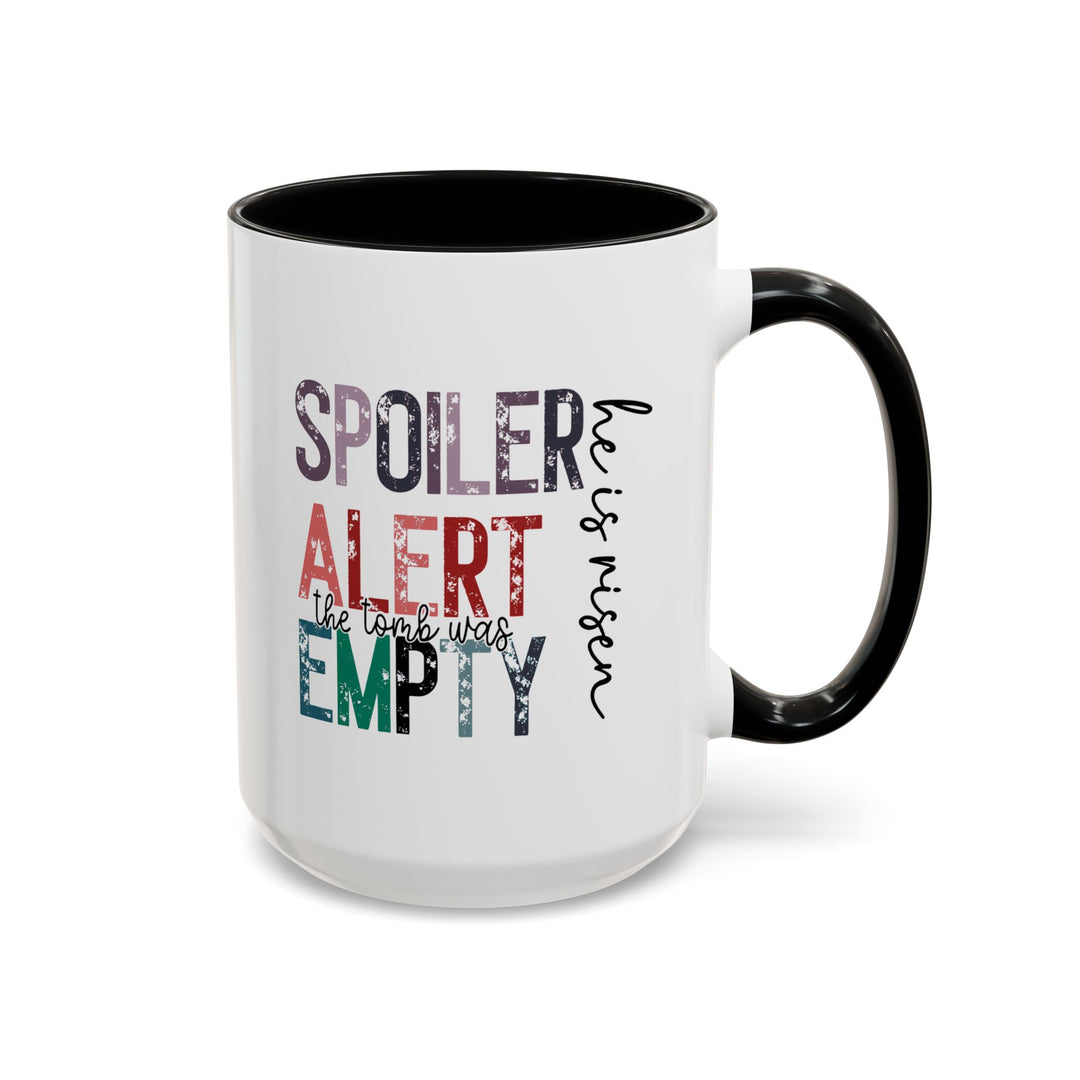 Spoiler Alert - Accent Coffee Mug (11, 15oz)