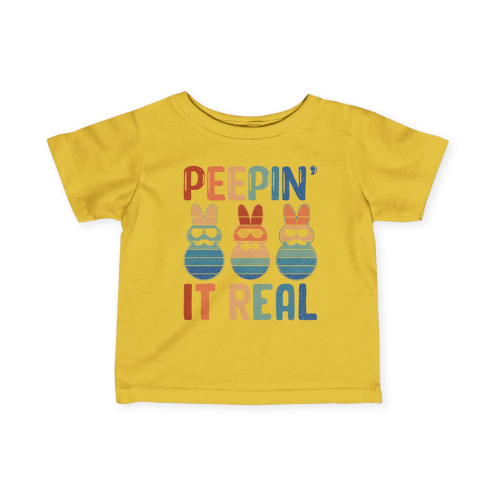 Peepin It Real - Infant Fine Jersey Tee