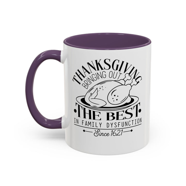 Family Dysfunction - Accent Coffee Mug (11, 15oz)