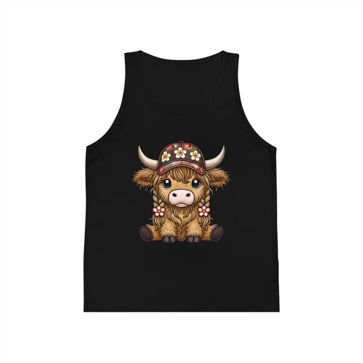 Summer Cow - Kid's Jersey Tank Top
