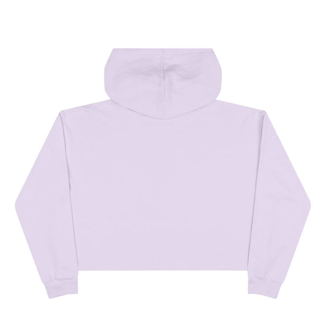 Flowery Leopard Skull - Crop Hoodie