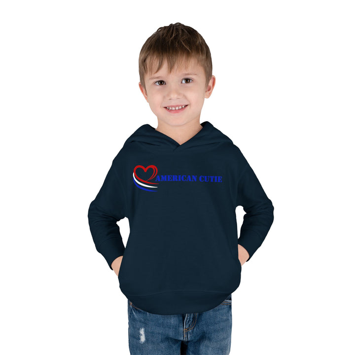 American Cutie - Toddler Pullover Fleece Hoodie
