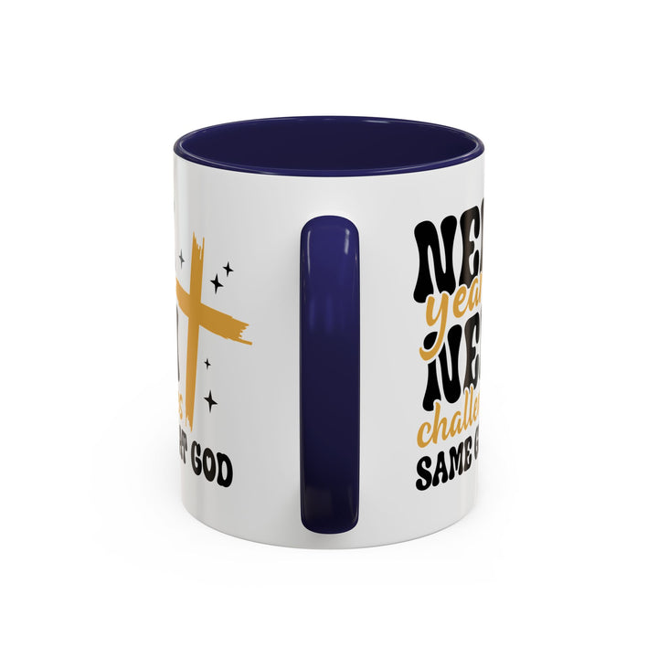 New Year Same Great God - Accent Coffee Mug (11, 15oz)