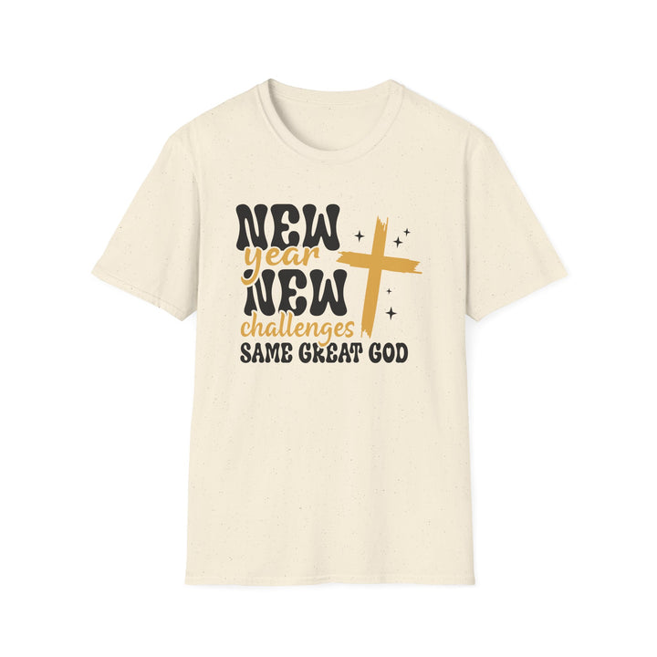 New Year Same Great God - Unisex Softstyle T-Shirt