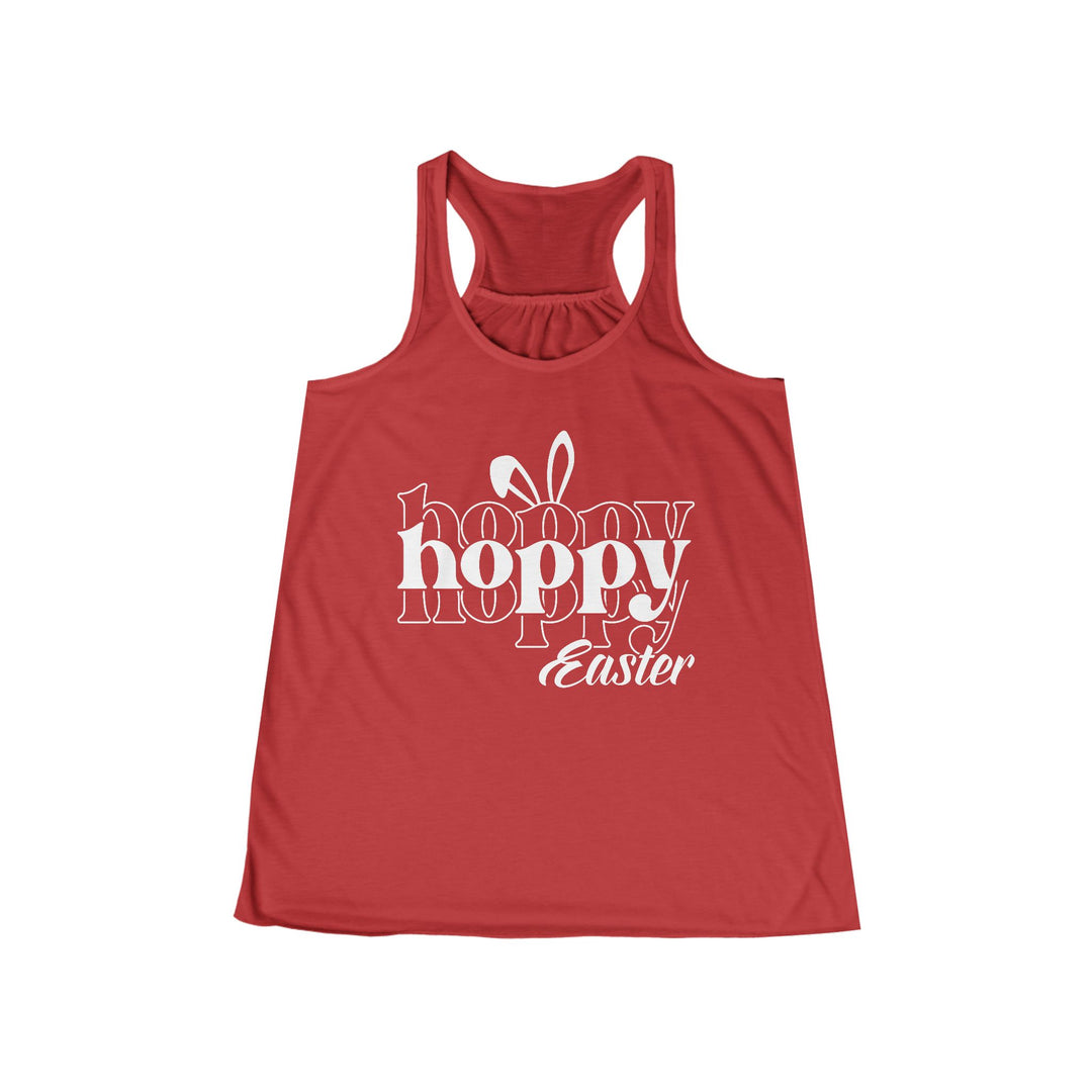 Hoppy Easter - Women's Flowy Racerback Tank